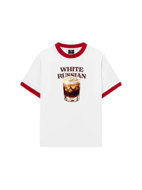 Áo Thun Ringer Relaxed Fit Fresh White Russian