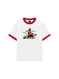 Áo Thun Ringer Relaxed Fit We Walk Together