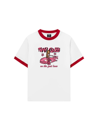 Áo Thun Ringer Relaxed Fit Weekend Trap Queen