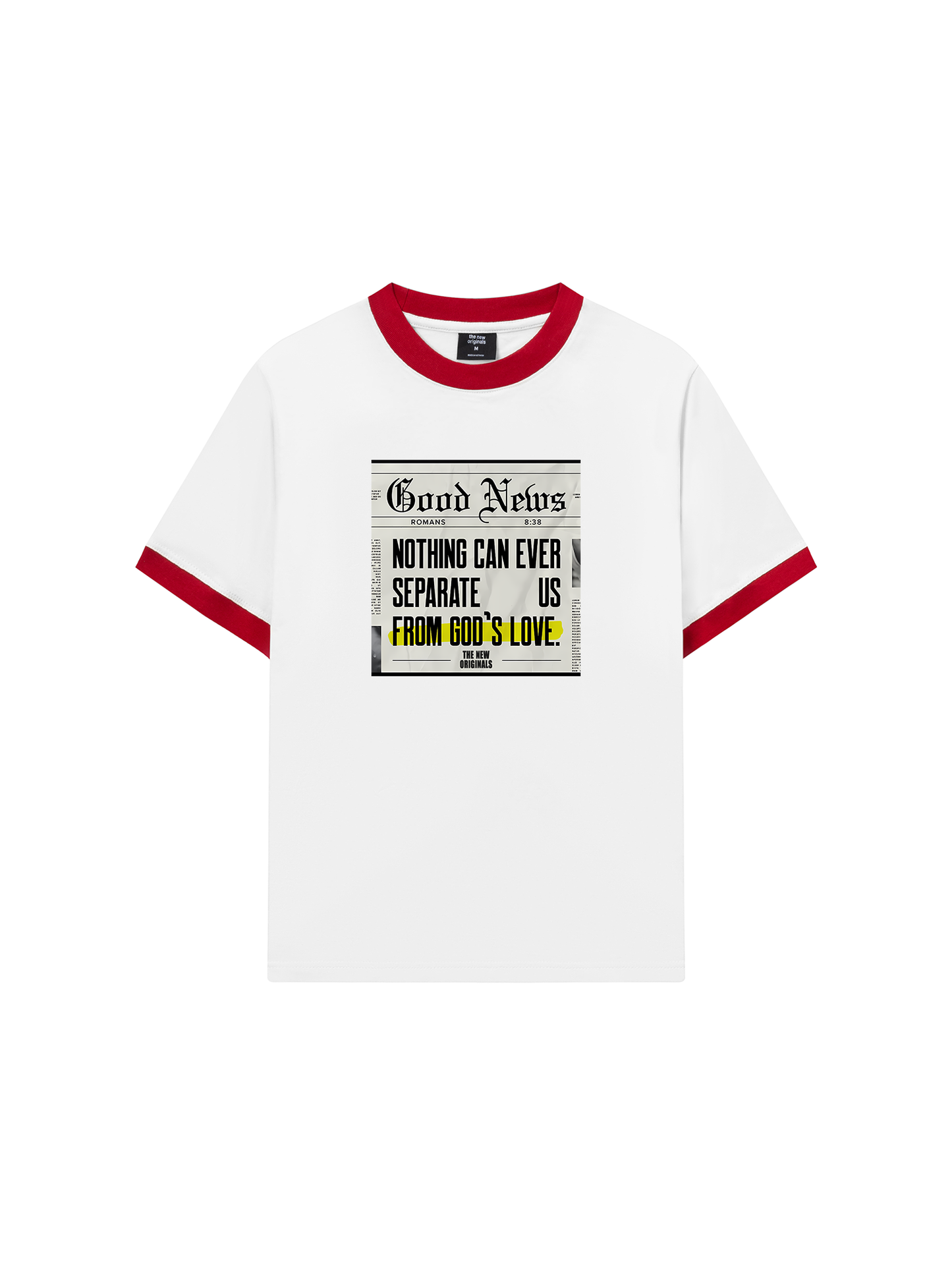 Áo Thun Ringer Relaxed Fit Be Bold Good News