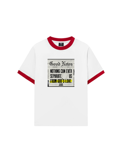 Áo Thun Ringer Relaxed Fit Be Bold Good News
