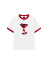 Áo Thun Ringer Relaxed Fit Seductive Night Cherry Goblet