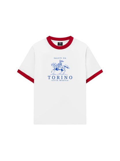 Áo Thun Ringer Relaxed Fit Torino Citta Magica