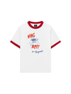 Áo Thun Ringer Relaxed Fit WINE NOT