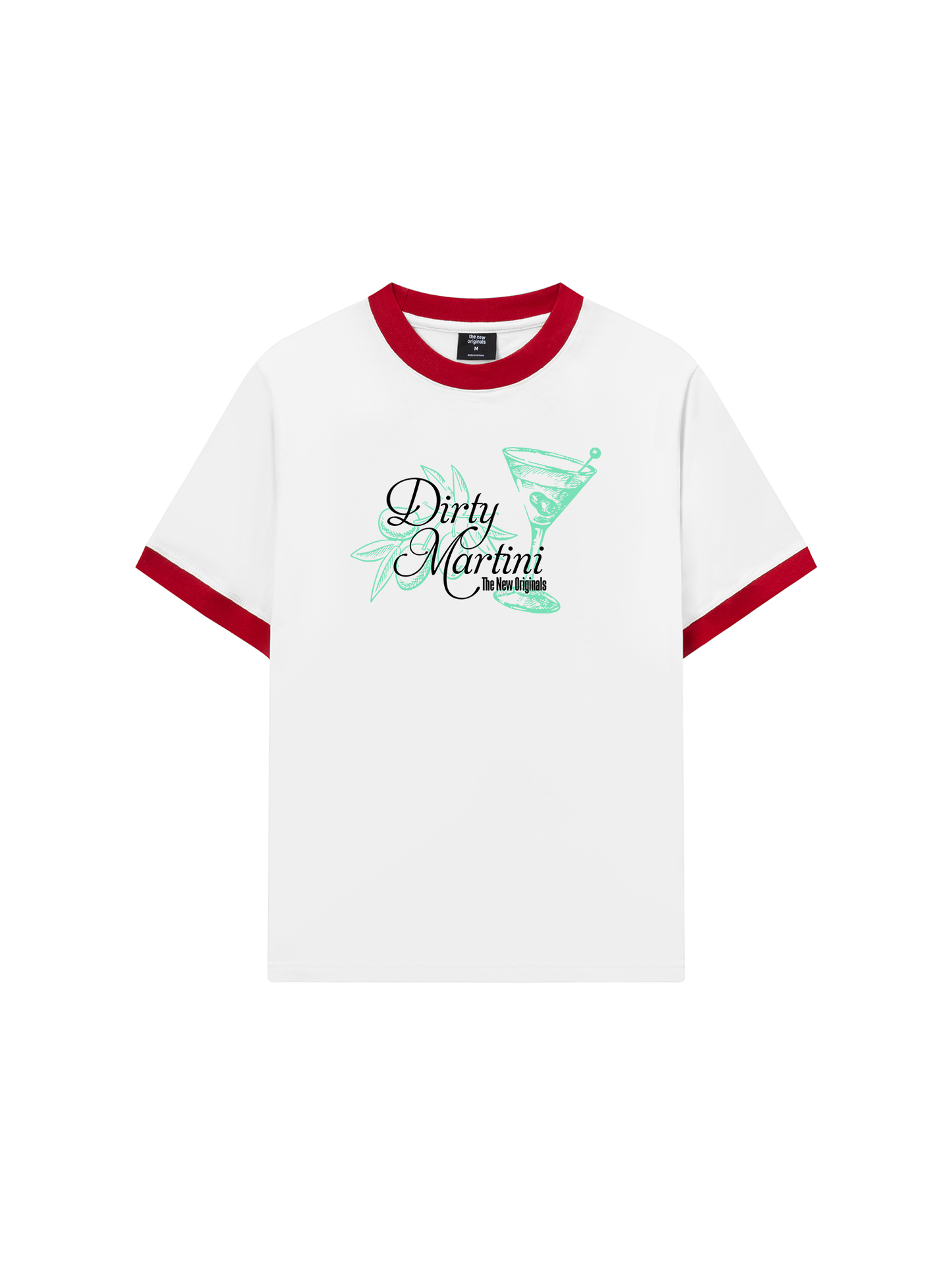 Áo Thun Ringer Relaxed Fit Fresh Dirty Martini
