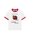 Áo Thun Ringer Relaxed Fit Summer Vibes Red LOve