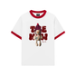 Áo Thun Ringer Relaxed Fit Cute Puppy