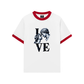 Áo Thun Ringer Relaxed Fit Love