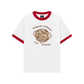 Áo Thun Ringer Relaxed Fit Sweet Pastry Meow Meow Bead