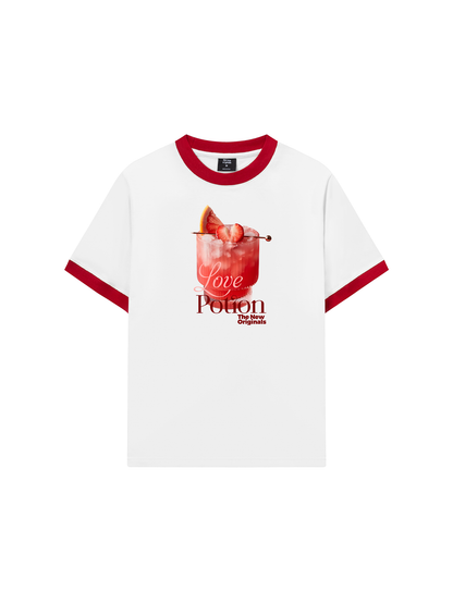 Áo Thun Ringer Relaxed Fit Fresh Love Potion