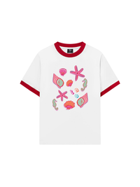 Áo Thun Ringer Relaxed Fit Suummer Vibes Sea Life