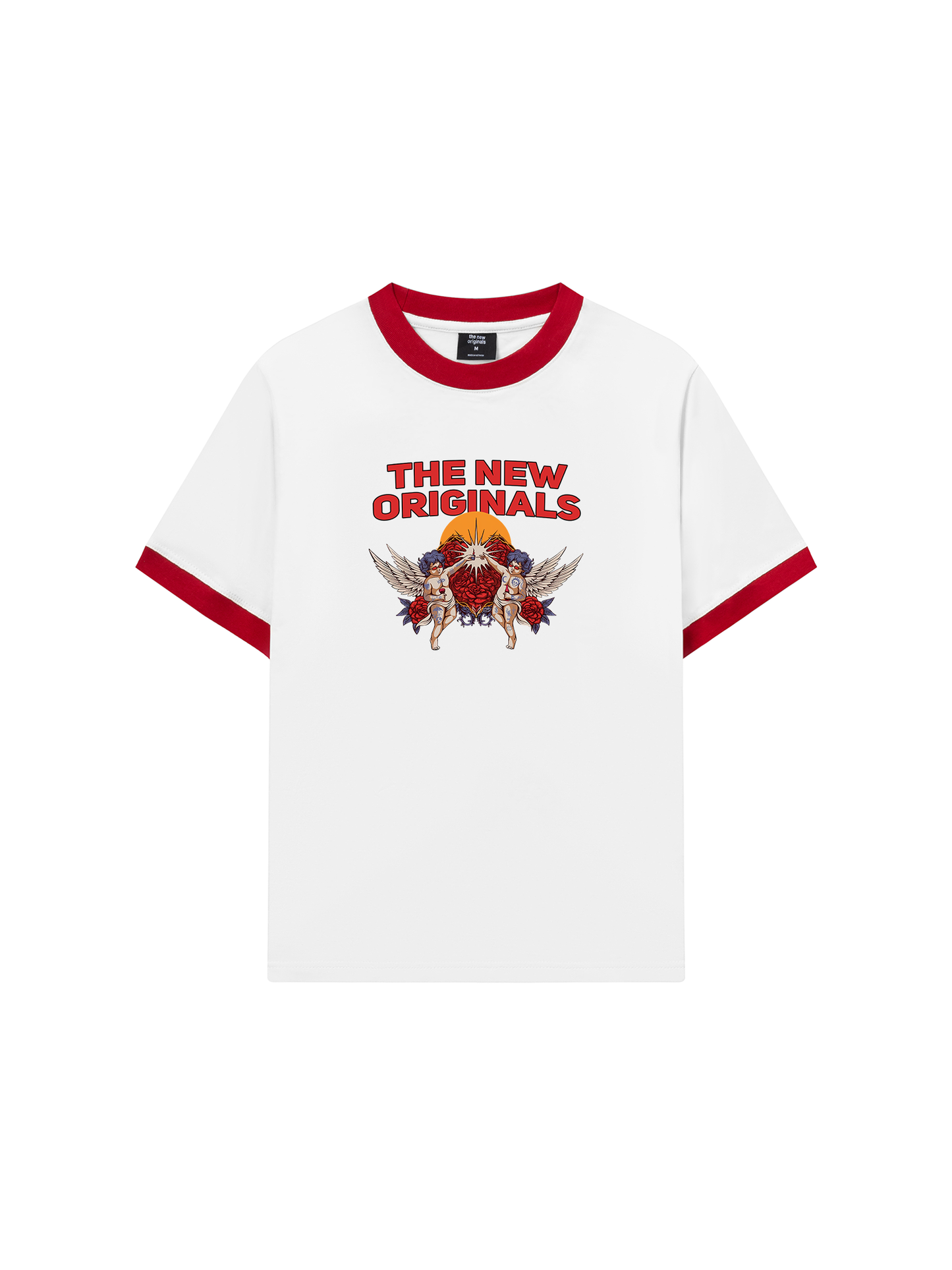 Áo Thun Ringer Relaxed Fit Player Angle