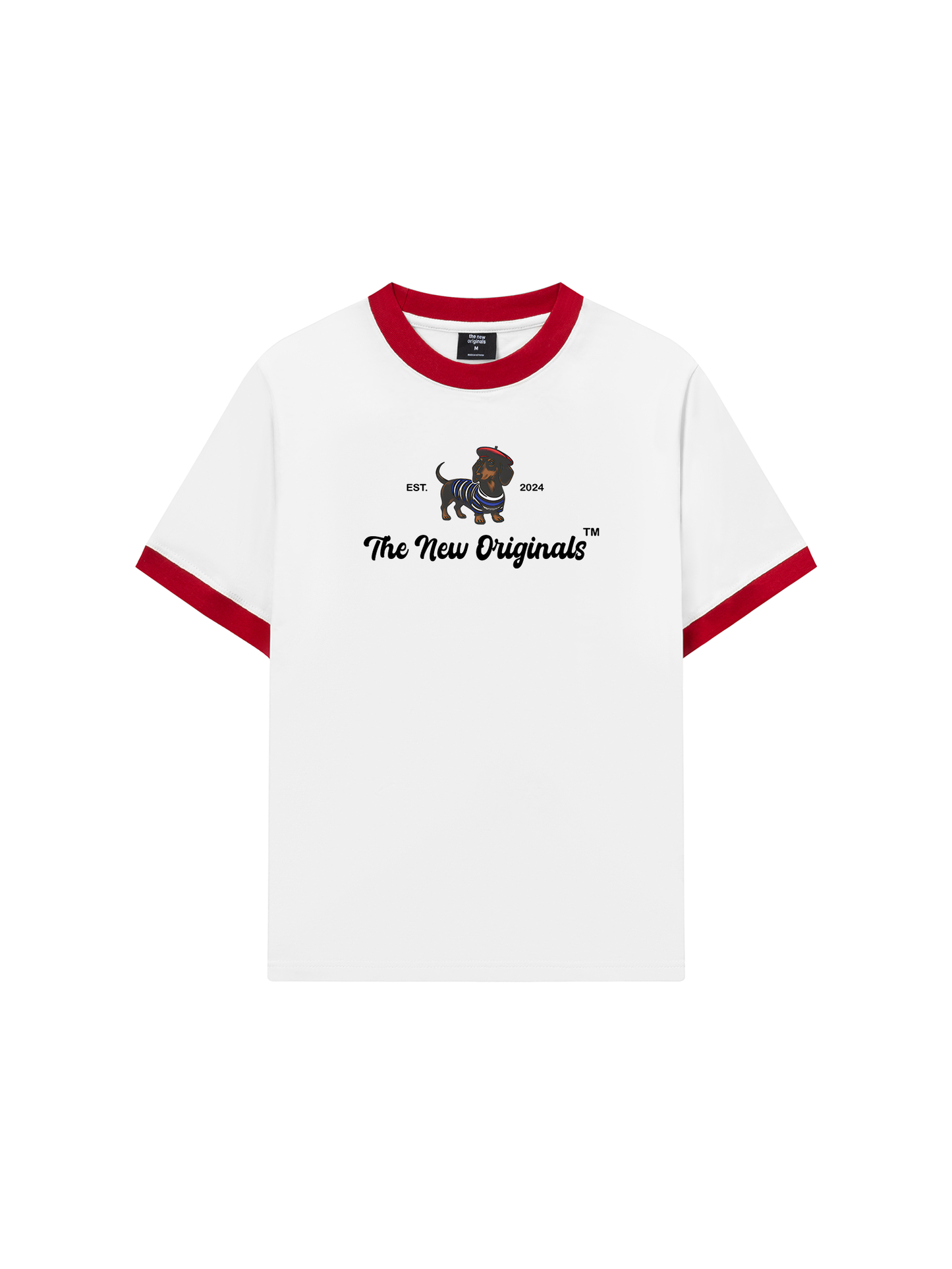 Áo Thun Ringer Relaxed Fit Bonjour Originals