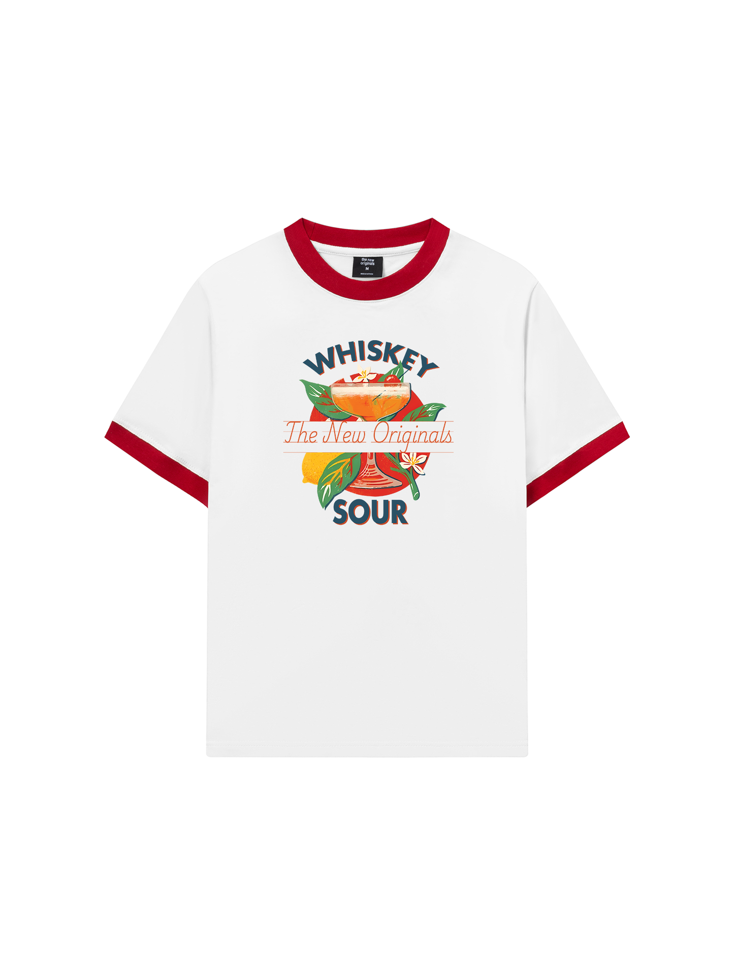 Áo Thun Ringer Relaxed Fit whiskey sour