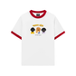 Áo Thun Ringer Relaxed Fit Animal Puppy Girl
