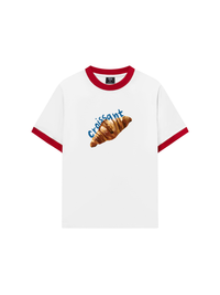 Áo Thun Ringer Relaxed Fit Sweet Patry Croissant