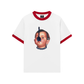 Áo Thun Ringer Relaxed Fit Funny spoon-covered face boy