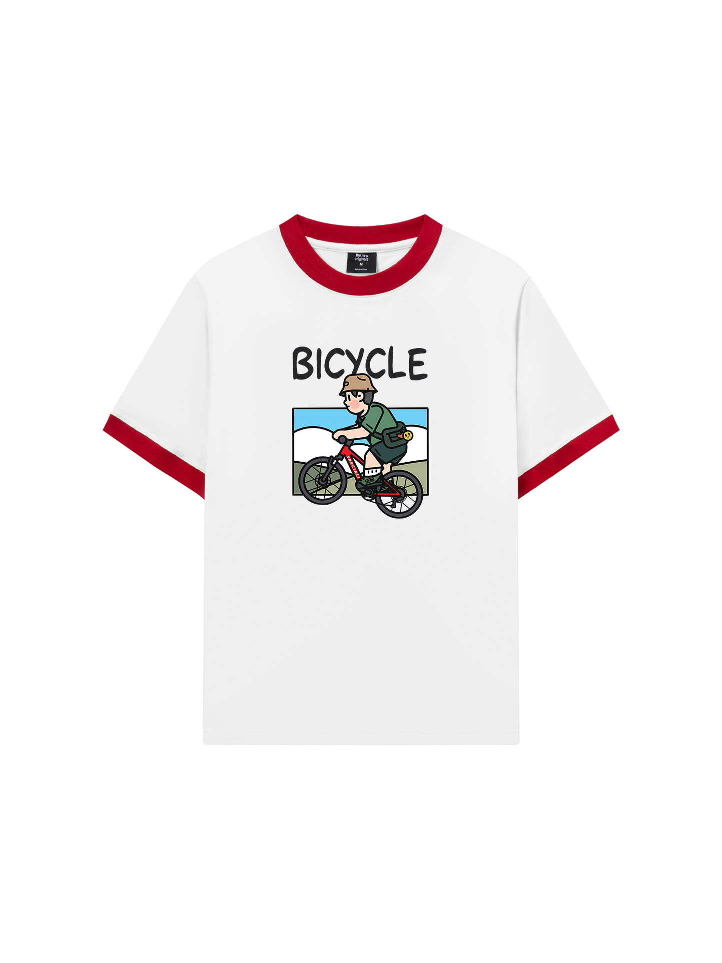 Áo Thun Ringer Relaxed Fit Weekend Bicycle