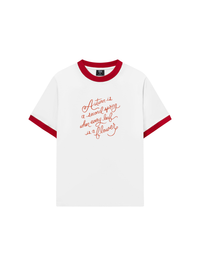 Áo Thun Ringer Relaxed Fit Autumn is a Second Spring