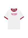 Áo Thun Ringer Relaxed Fit Life Vibe Too Pretty