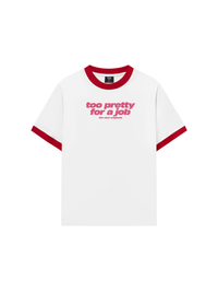 Áo Thun Ringer Relaxed Fit Life Vibe Too Pretty