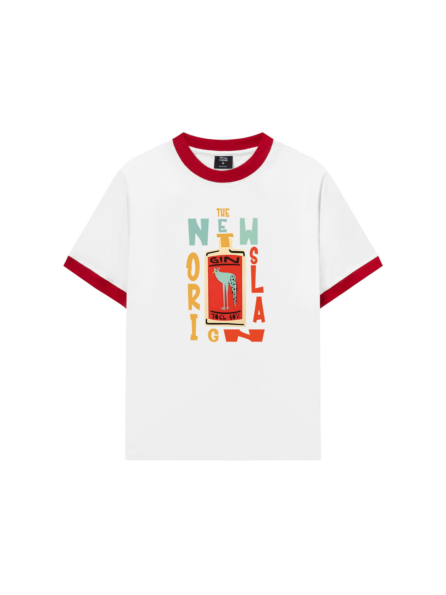 Áo Thun Ringer Relaxed Fit GIN