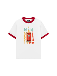 Áo Thun Ringer Relaxed Fit GIN