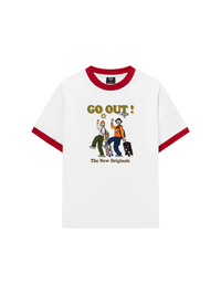 Áo Thun Ringer Relaxed Fit Weekend Go Out