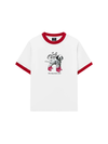 Áo Thun Ringer Relaxed Fit Animal Rainy Puppy