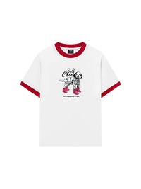 Áo Thun Ringer Relaxed Fit Animal Rainy Puppy
