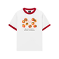 Áo Thun Ringer Relaxed Fit Ripe persimmons