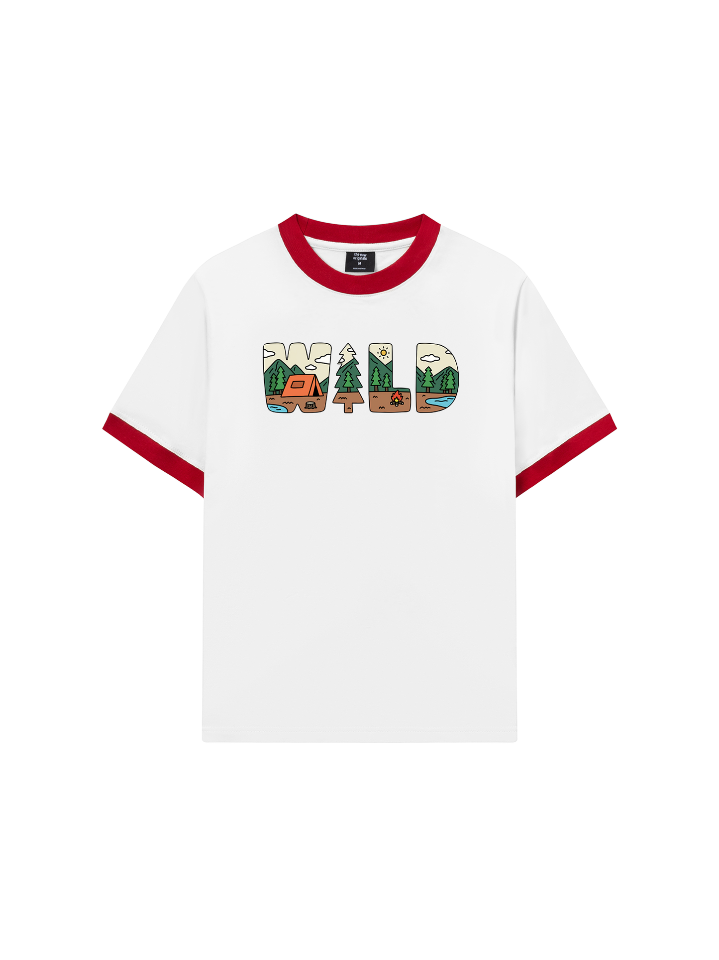 Áo Thun Ringer Relaxed Fit WILD