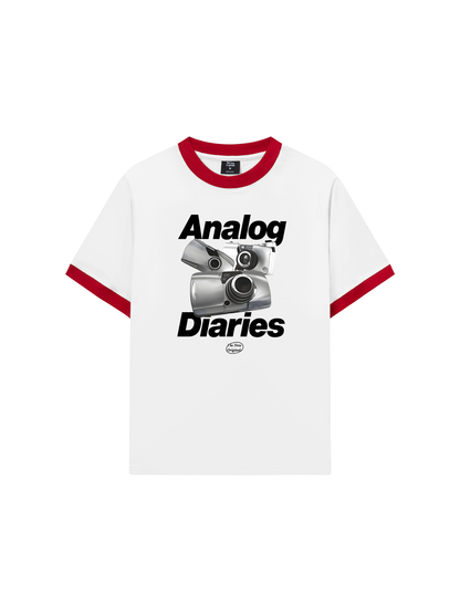Áo Thun Ringer Relaxed Fit Analof Diaries