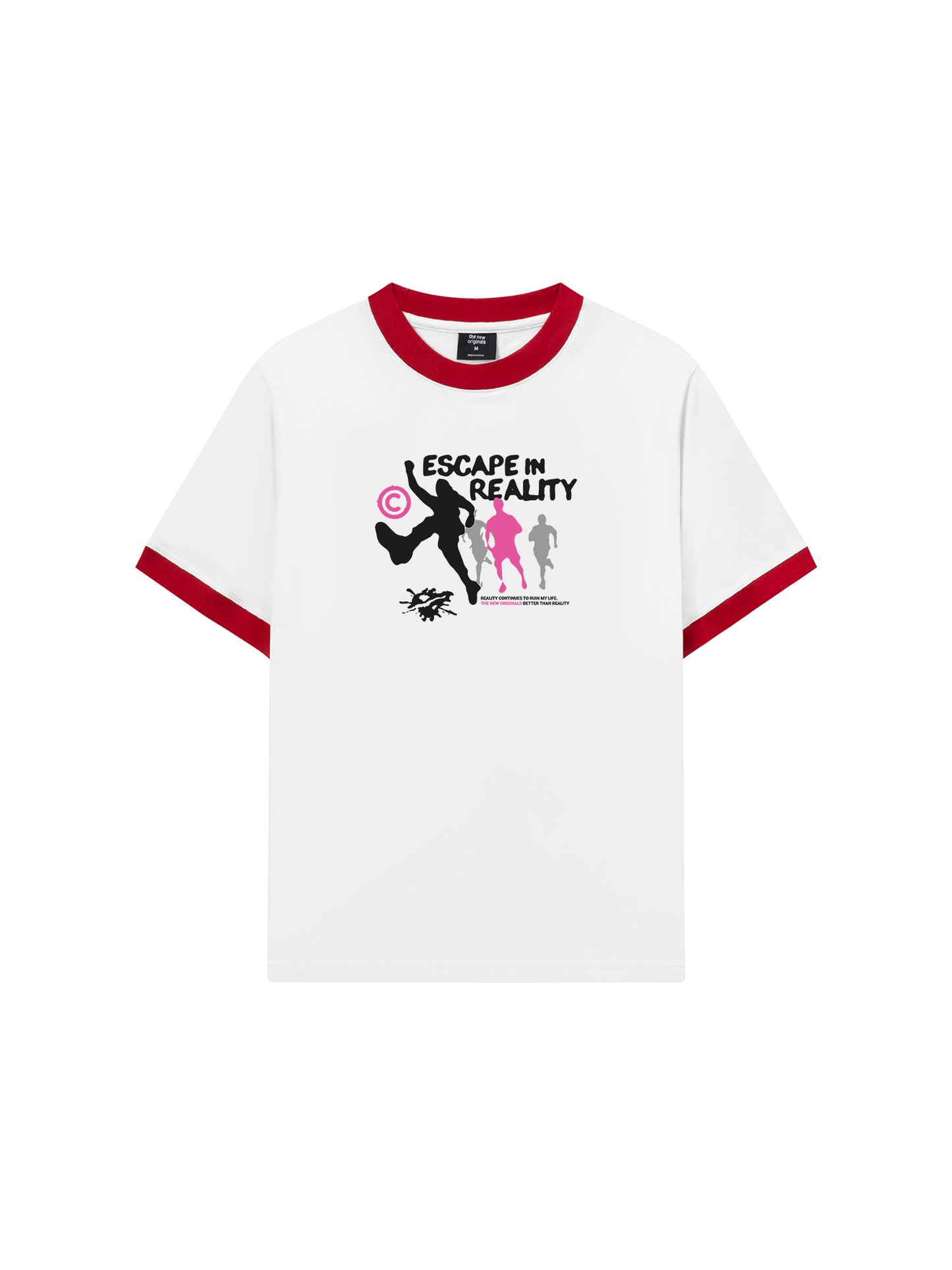 Áo Thun Ringer Relaxed Fit Be Bold Escape In Reality