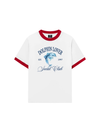 Áo Thun Ringer Relaxed Fit Ocean Dolphin Lover