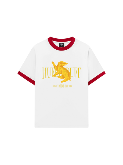 Áo Thun Ringer Relaxed Fit Harry Potter Hufflepuff