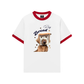 Áo Thun Ringer Relaxed Fit Sweet Pastry Bread Dog