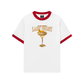 Áo Thun Ringer Relaxed Fit Fresh Lady Night