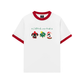 Áo Thun Ringer Relaxed Fit Animal Mood Cold Hand Warrm Heart