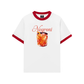 Áo Thun Ringer Relaxed Fit Fresh Red Negroni