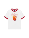 Áo Thun Ringer Relaxed Fit Fresh Red Negroni