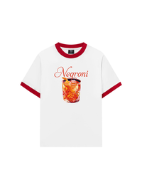 Áo Thun Ringer Relaxed Fit Fresh Red Negroni
