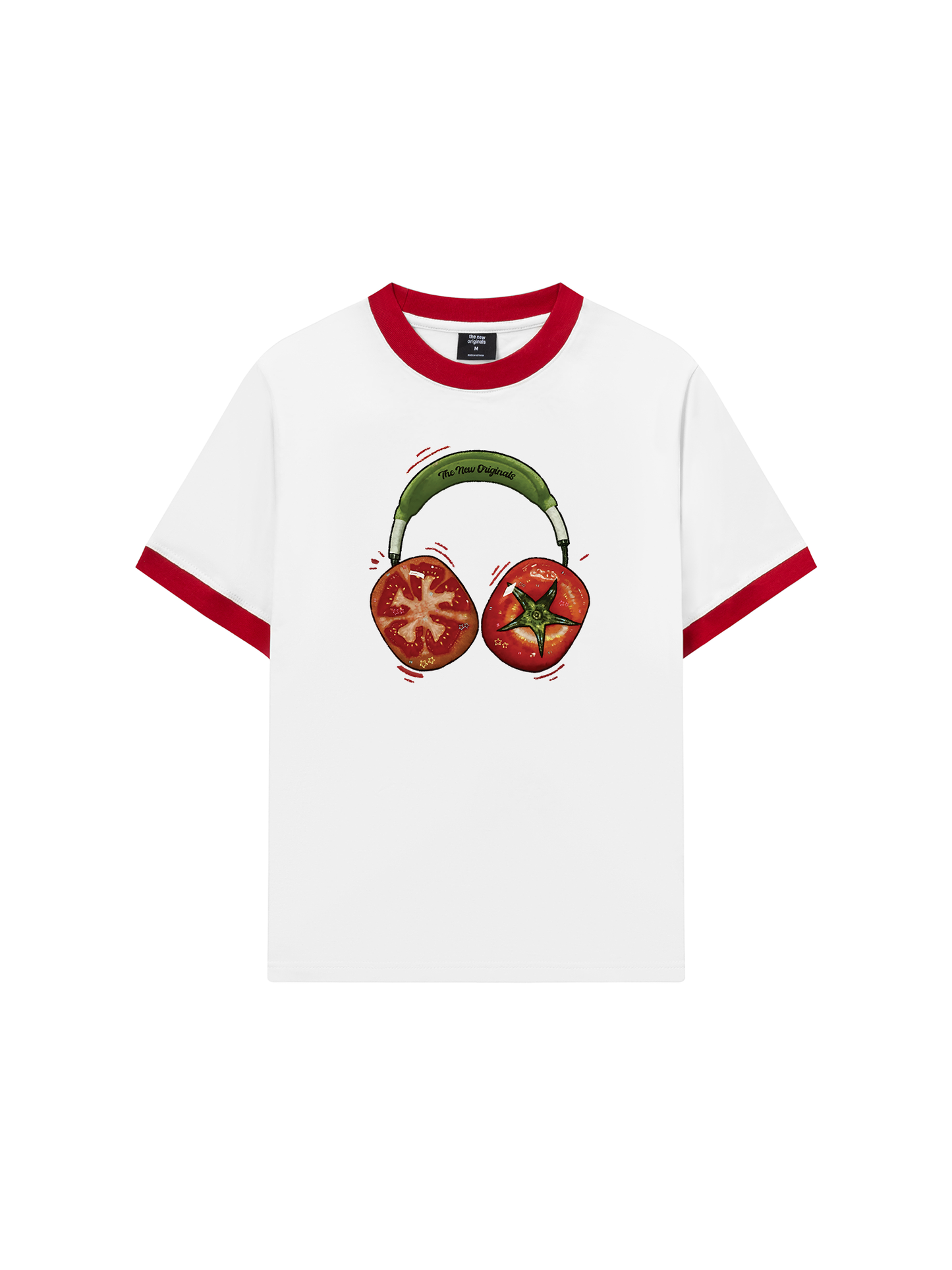 Áo Thun Ringer Relaxed Fit Tomato Chill Chill