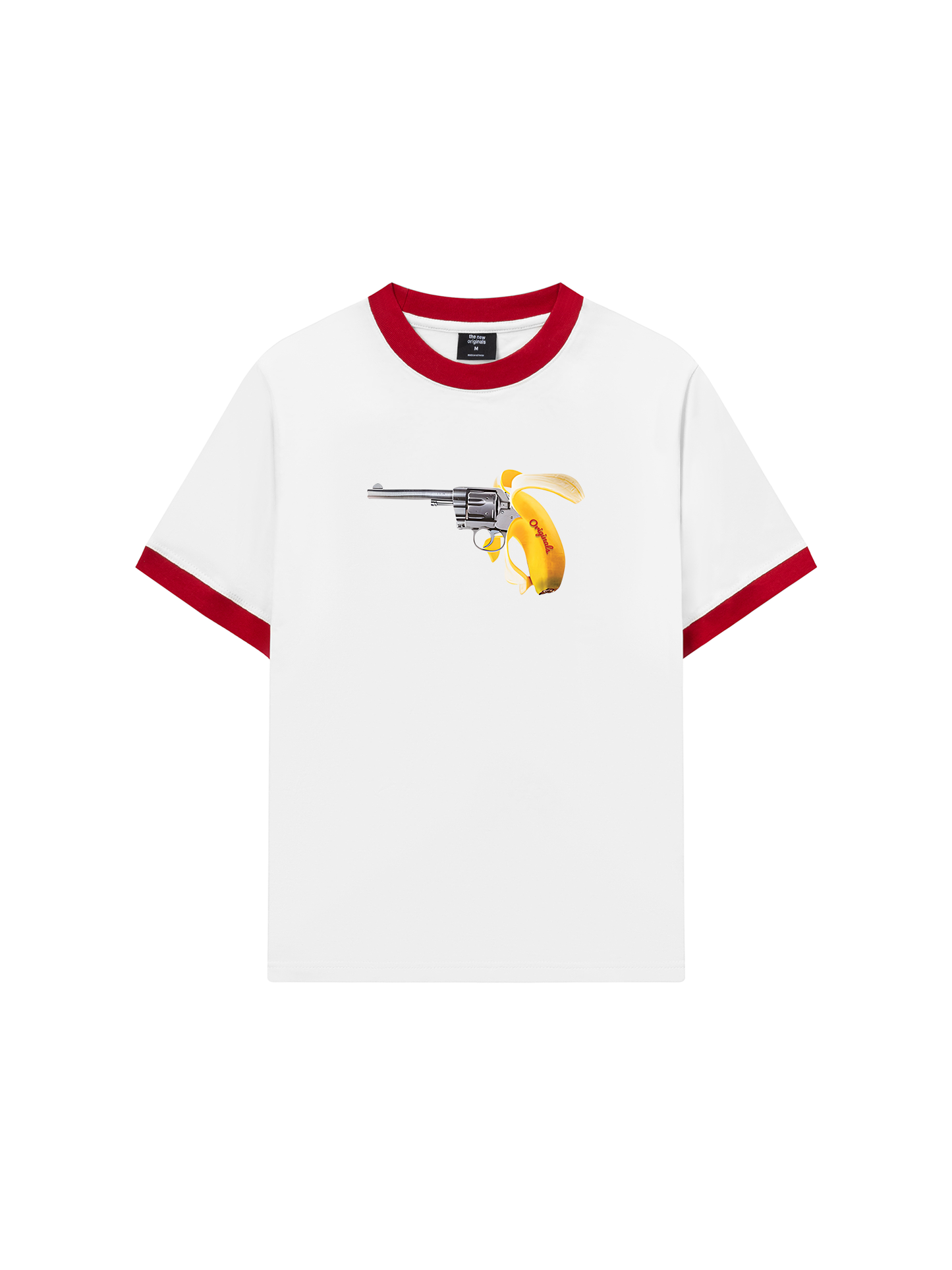 Áo Thun Ringer Relaxed Fit Fun Banana Gun