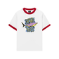 Áo Thun Ringer Relaxed Fit Ocean Beach Vibes Shark