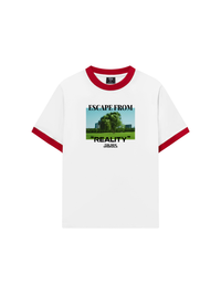 Áo Thun Ringer Relaxed Fit Escape From Reality
