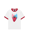 Áo Thun Ringer Relaxed Fit BOUNCE BACK© two-tone devil lip