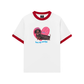 Áo Thun Ringer Relaxed Fit Animal Mood love my sausage