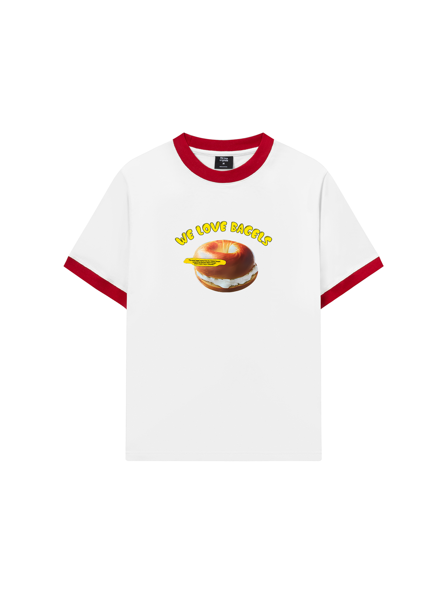 Áo Thun Ringer Relaxed Fit Sweet Pastry We Love Baggles