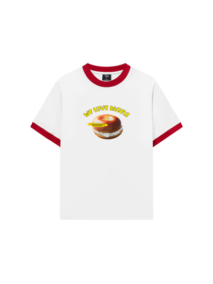 Áo Thun Ringer Relaxed Fit Sweet Pastry We Love Baggles
